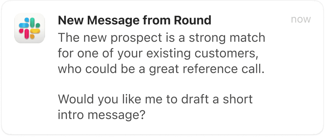 monitoring notification